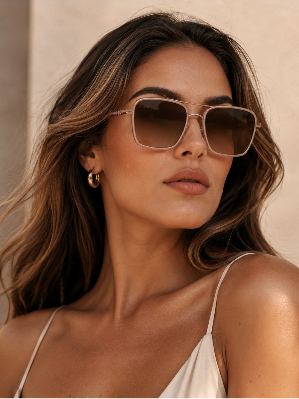 Tory Burch square sunglasses NWOT